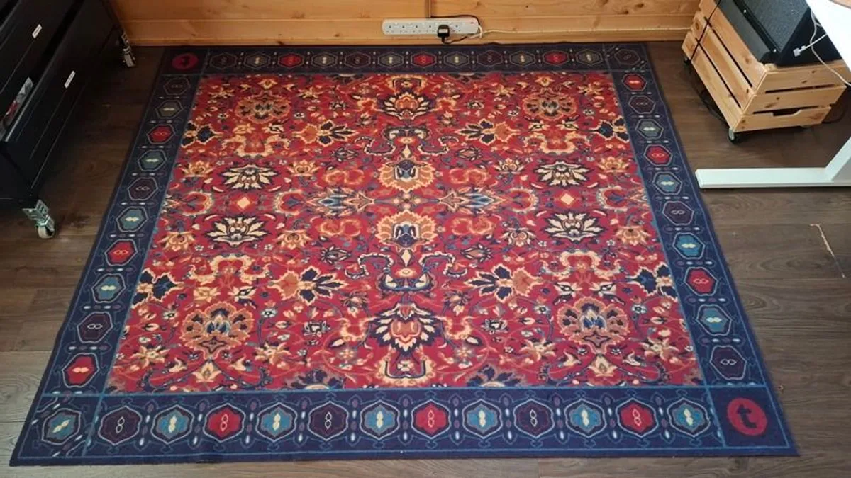 Persian Style Guitar/Drum/Music Room Rug - Image 2