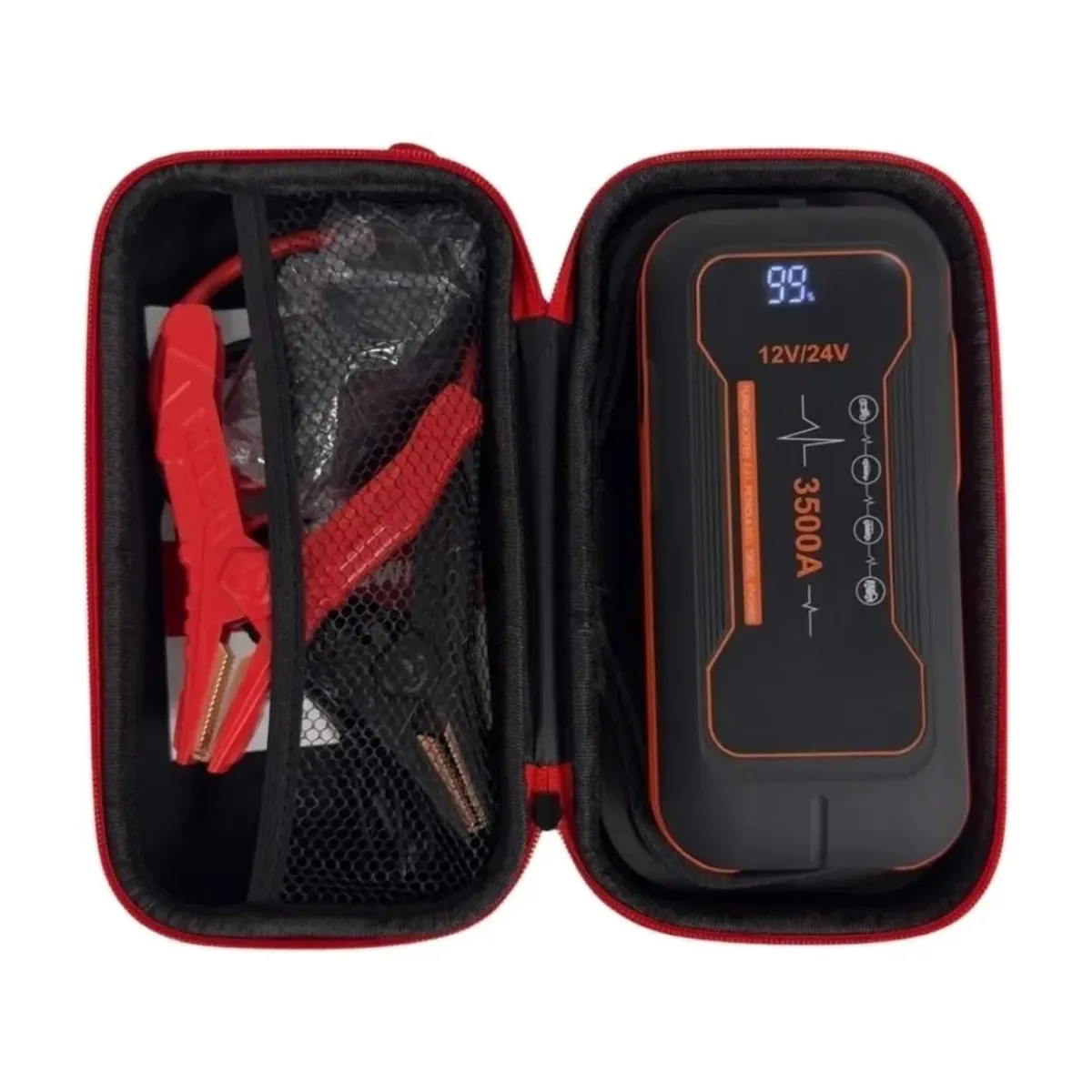 Compact 3500A Multi-Function Jump Starter 12V/24V - Image 3