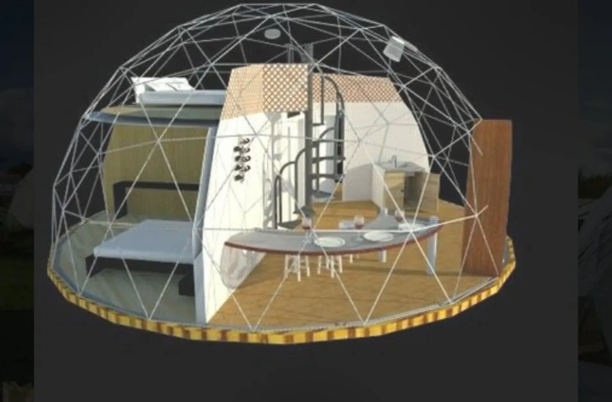 Deluxe 3m(10ft) Clear Tinted Extremely Strong Dome - Image 4