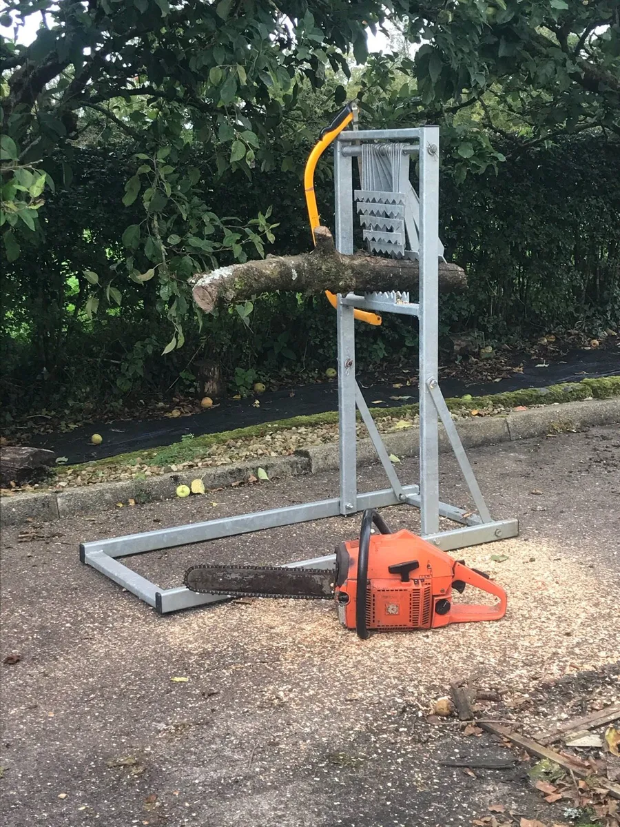 Galvanised saw horse - Image 2