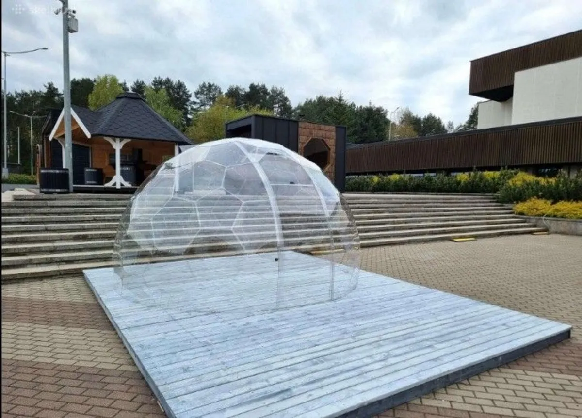 New Clear Pvc 3.5(11.6ft) Dome Igloo Glamping - Image 2