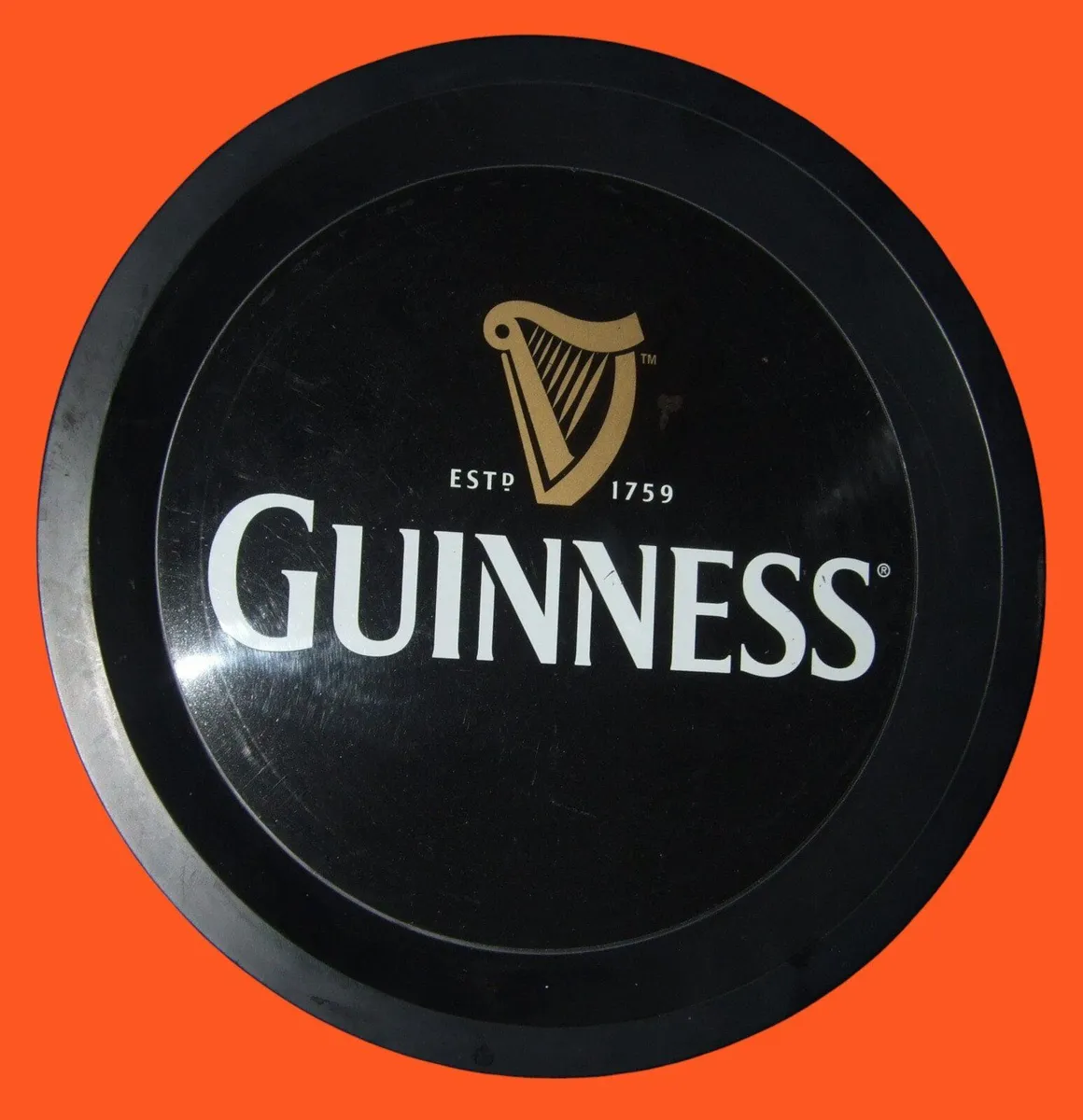 Pristine Vintage Guinness Bar Serving Tray - Image 3