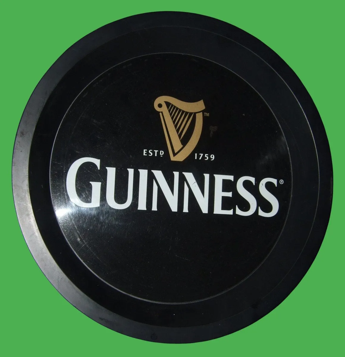 Pristine Vintage Guinness Bar Serving Tray - Image 1