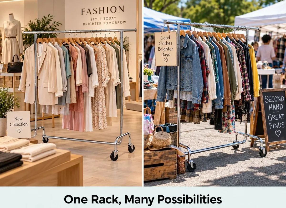 Heavy duty clothes stand - FREE Delivery - Image 1