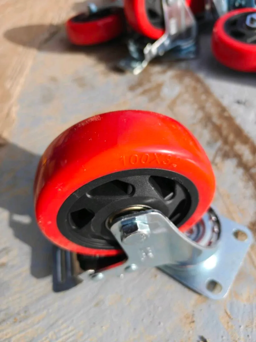 8x caster wheels - Image 3