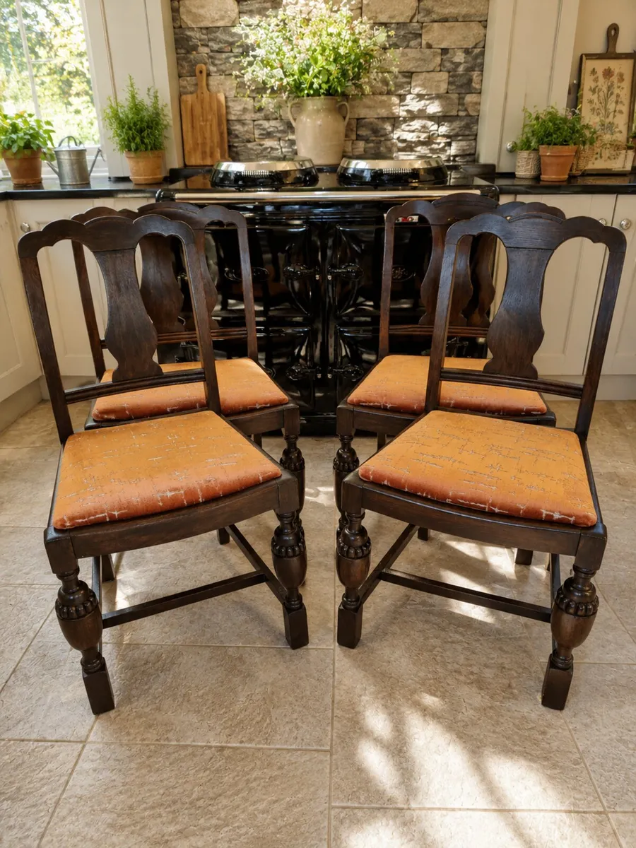 Beautiful Antique Teak Chairs x 4...€320 - Image 1