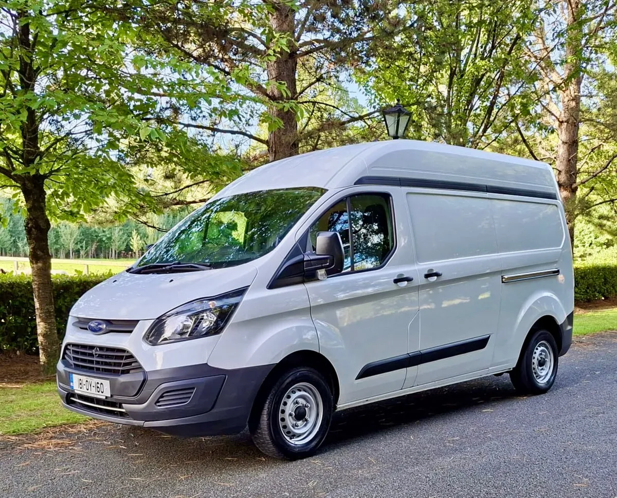 Ford Transit Custom LWB HIGH ROOF  2018 DOE 7/27 - Image 1