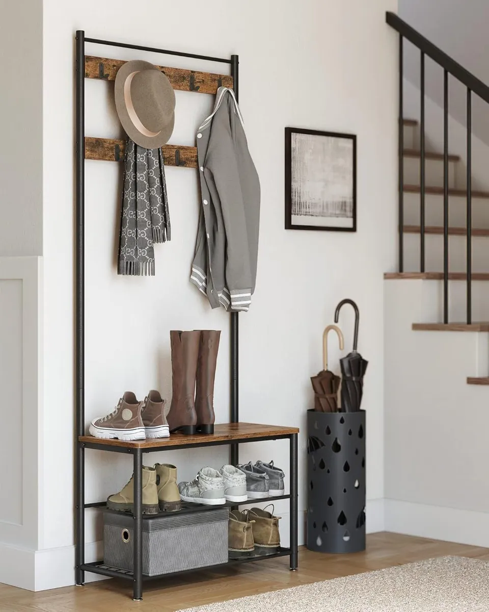 Industrial style wardrobe & shoe rack - FREE P&P - Image 1
