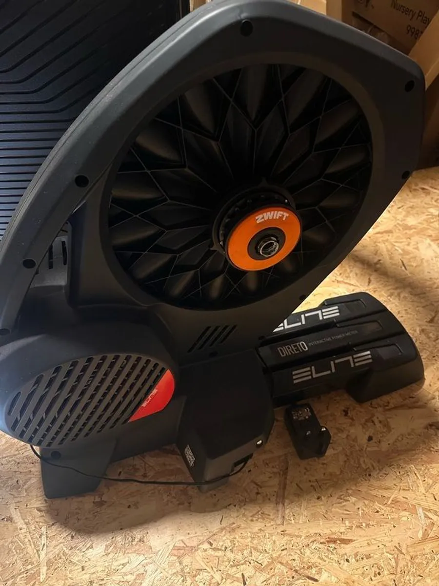 Elite Direto turbo trainer with Zwift Cog - Image 1
