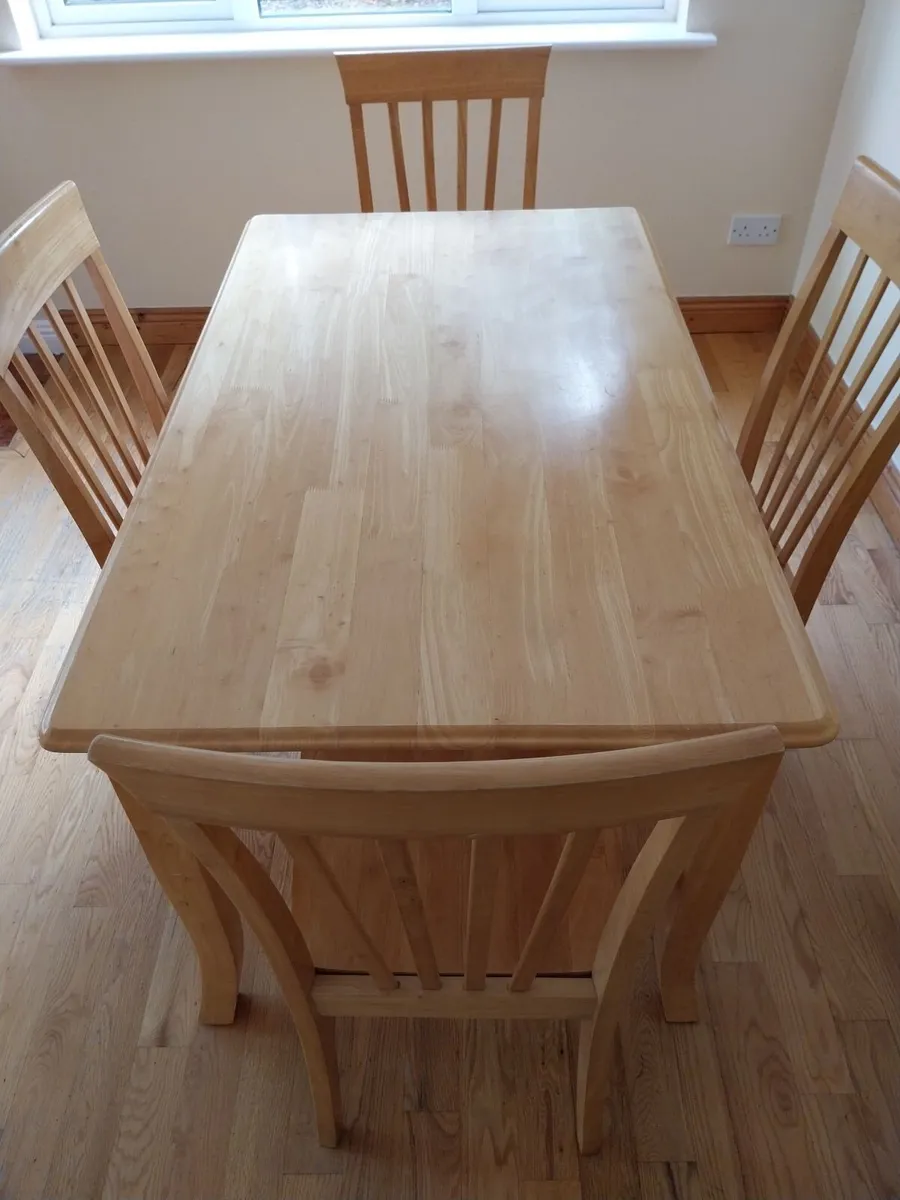 Table & 4 Chairs - Image 3