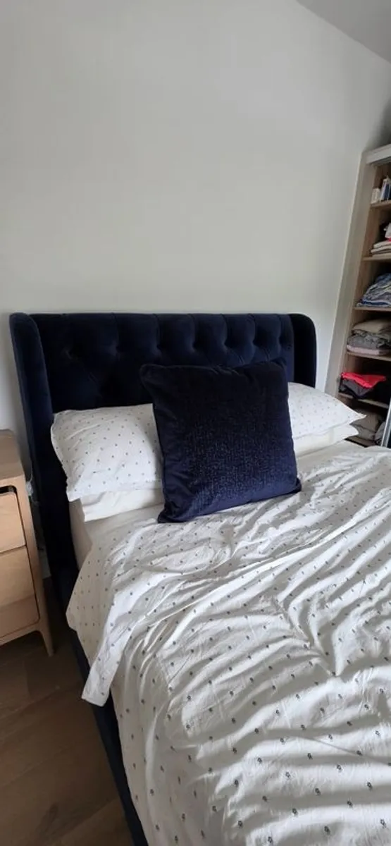 Navy Bed Frame - Image 1