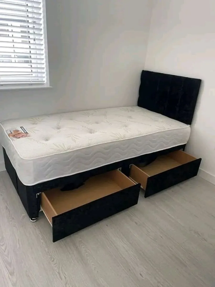 Brand New divan bed with mattress - Image 1