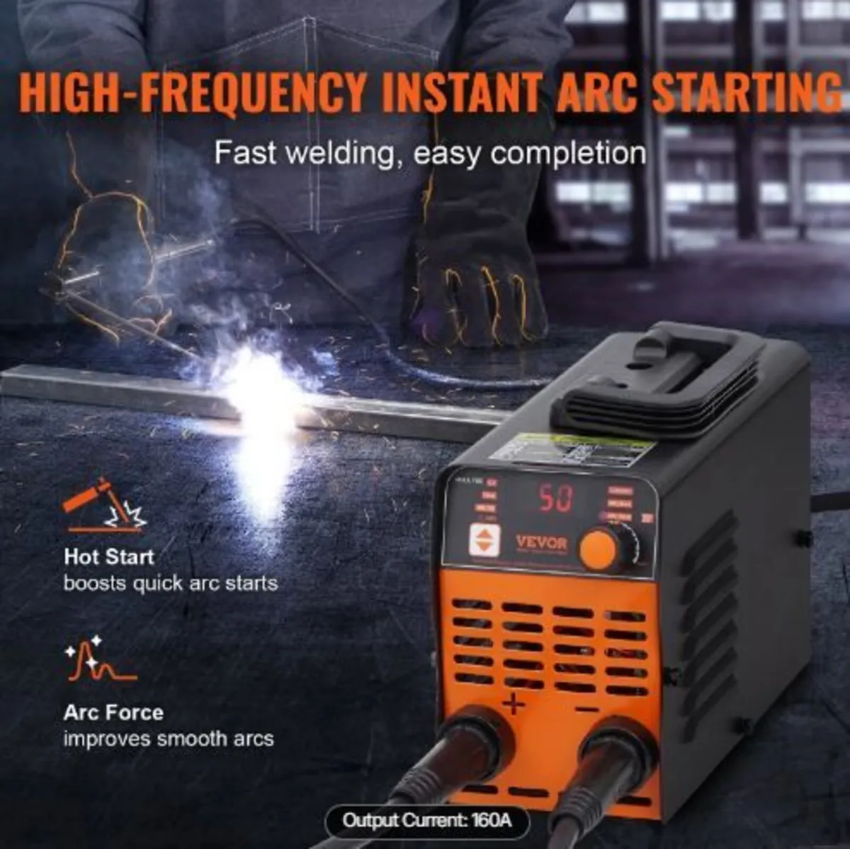 220V Stick Welder, 160A ARC/Lift TIG - Image 2