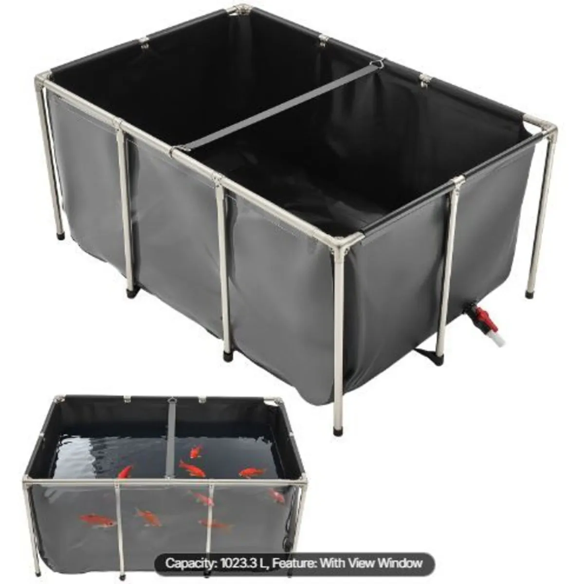 Canvas Fish Pond, 270 Gal Above Ground - Image 3
