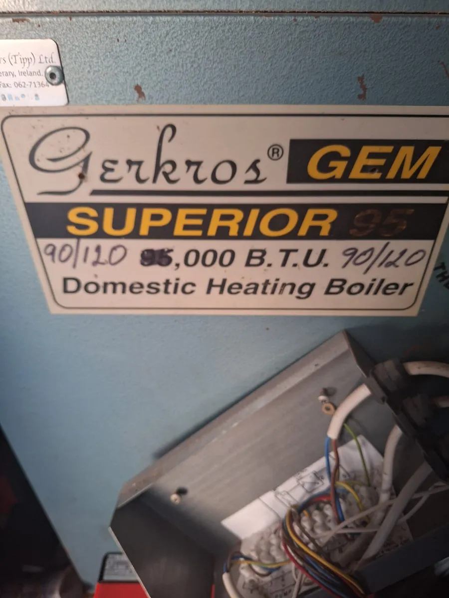 Gerkos oil boiler and Relio burner - Image 2