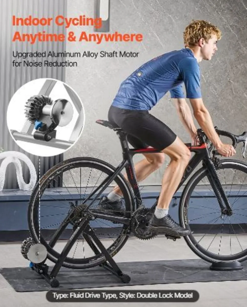 Bike Trainer, 660.4-736.6 mm & 700C Wheels - Image 4