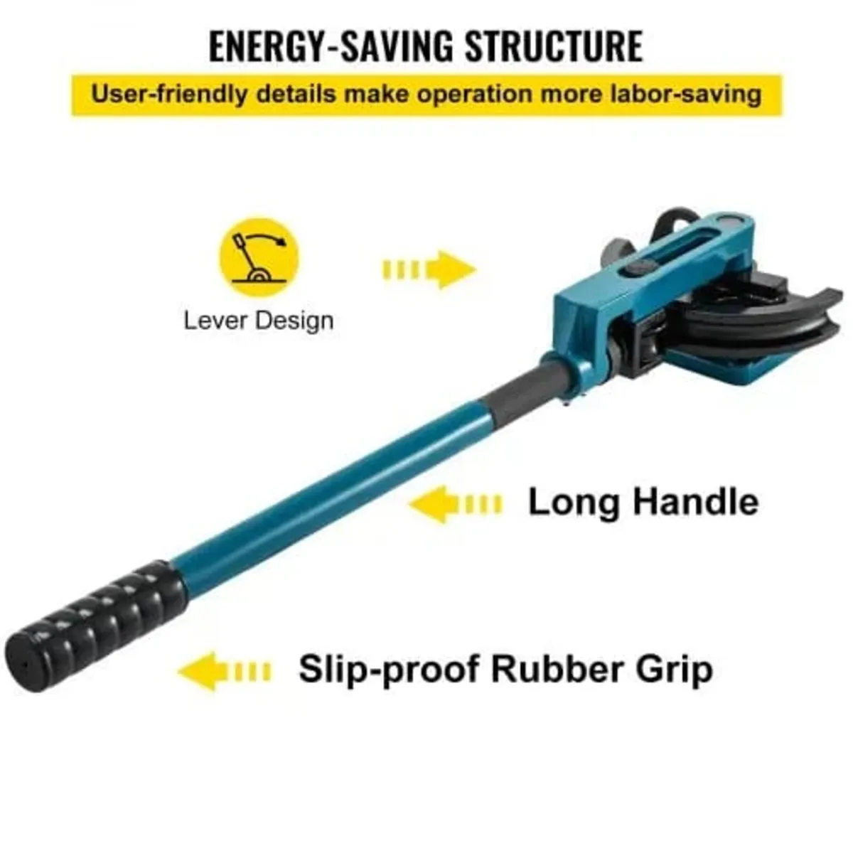Pipe Tube Bender, 6.4mm-22.2mm Ratcheting Tubing B - Image 4