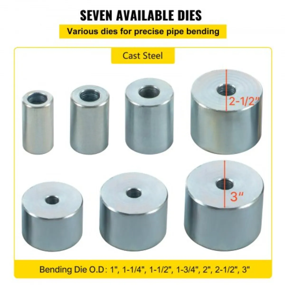 YP-9 Manual Bender, Soild Round Square Bar Metal B - Image 2