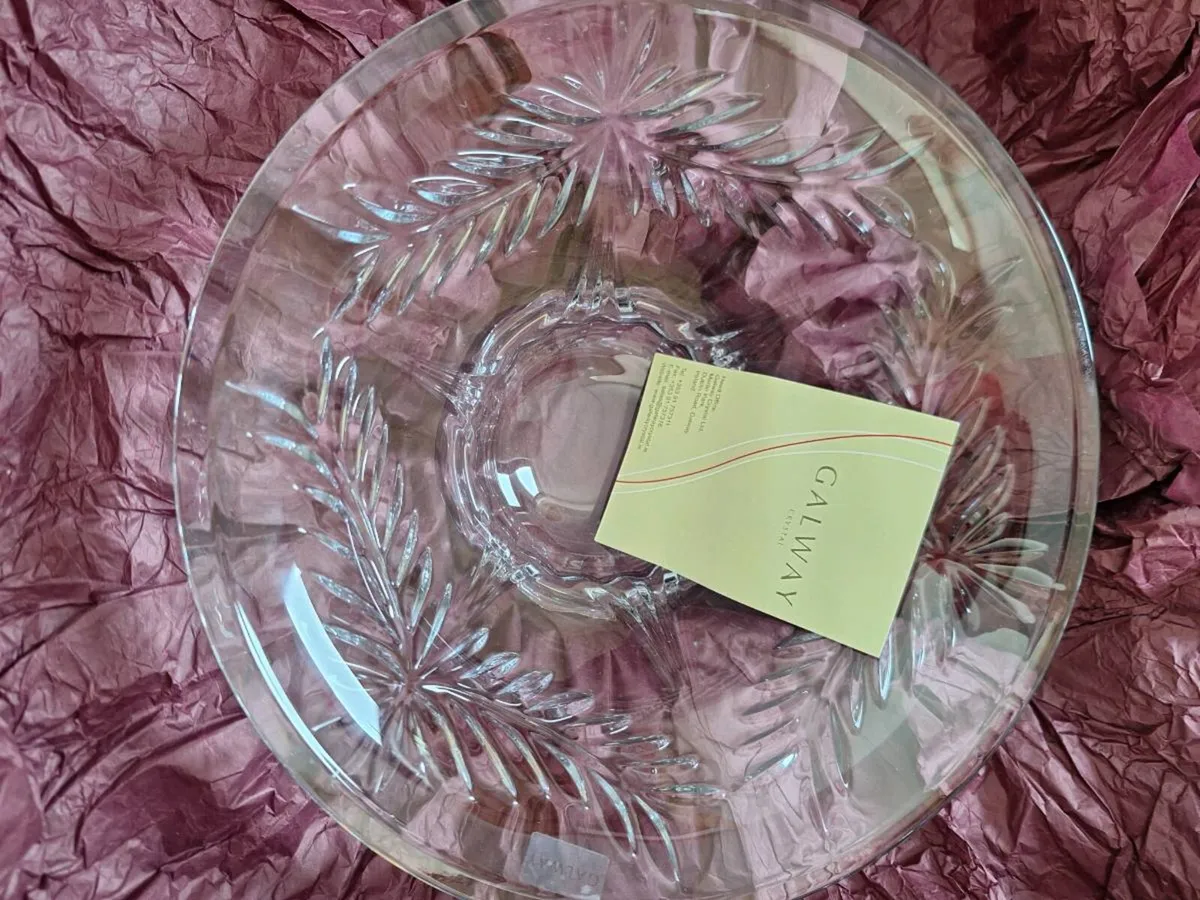 Galway crystal bowl - Image 2