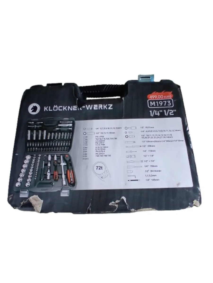 🔧 103-Piece Professional Socket Set – 1/4" & 1/2" - Image 2