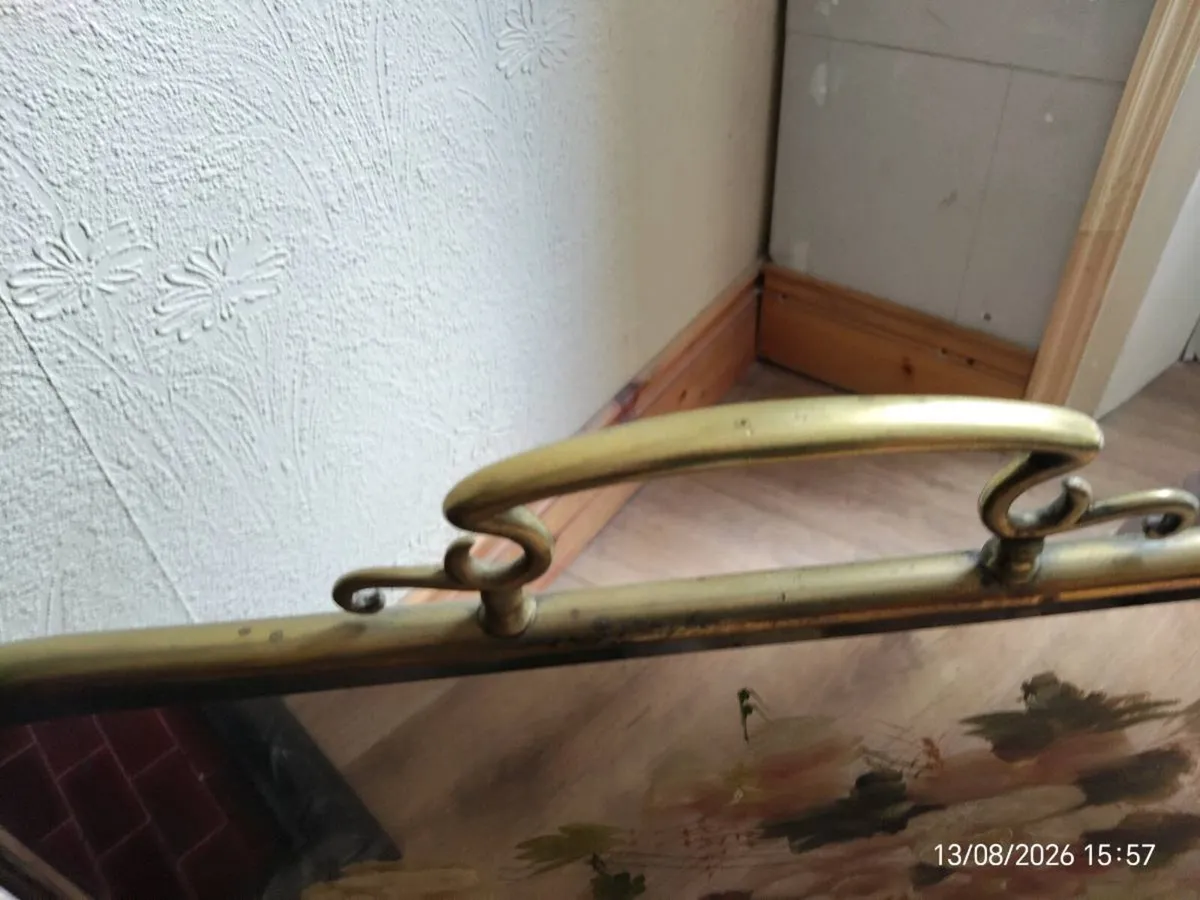 Antique fire screen - Image 2