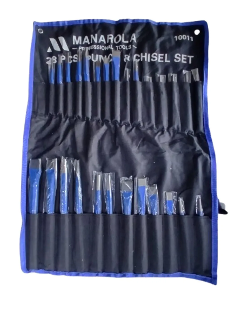 MANAROLA 28-Piece Punch & Chisel Set