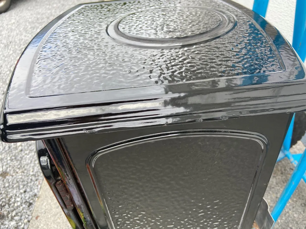 Black Enamel stove - Image 2