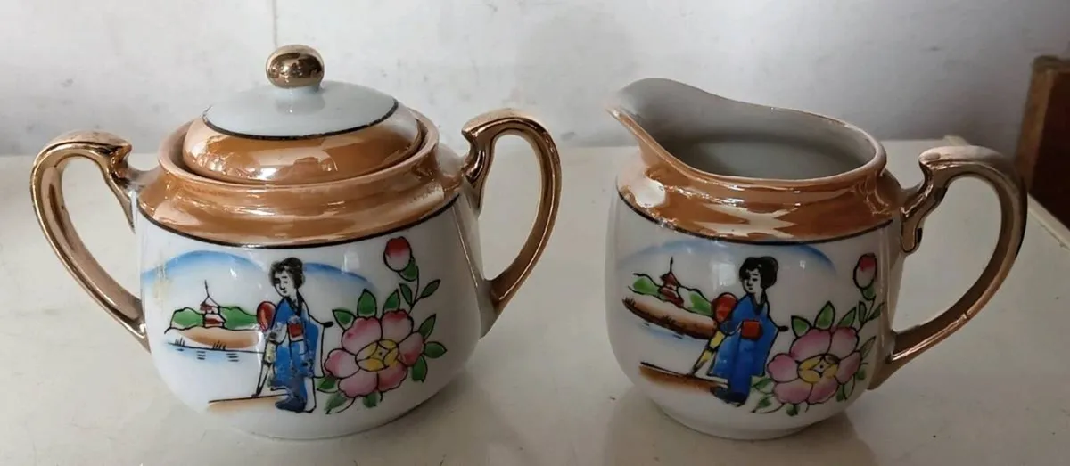 Vintage Japanese Coffee Expresso Set - Image 4