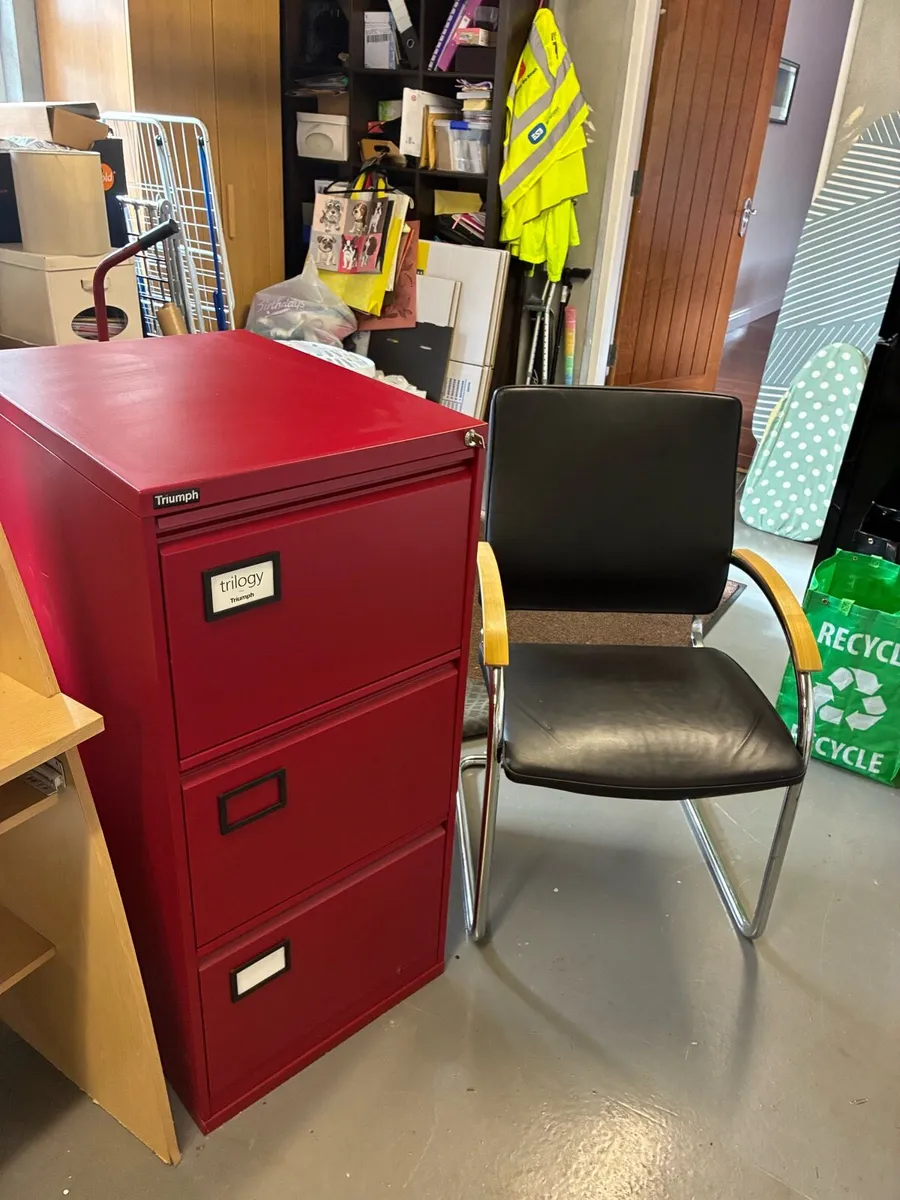 Office Chair & Filling Cabinet - Image 3
