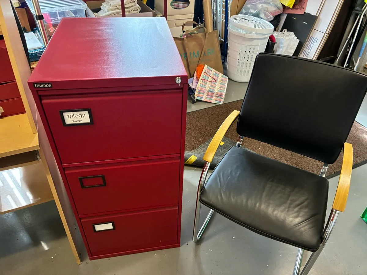 Office Chair & Filling Cabinet - Image 4