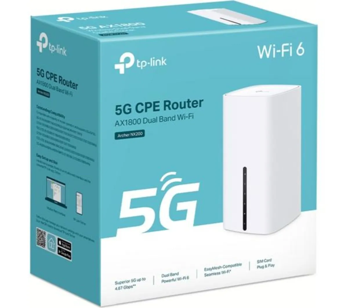 TP-LINK Archer NX200 WiFi 5G Router - Image 1