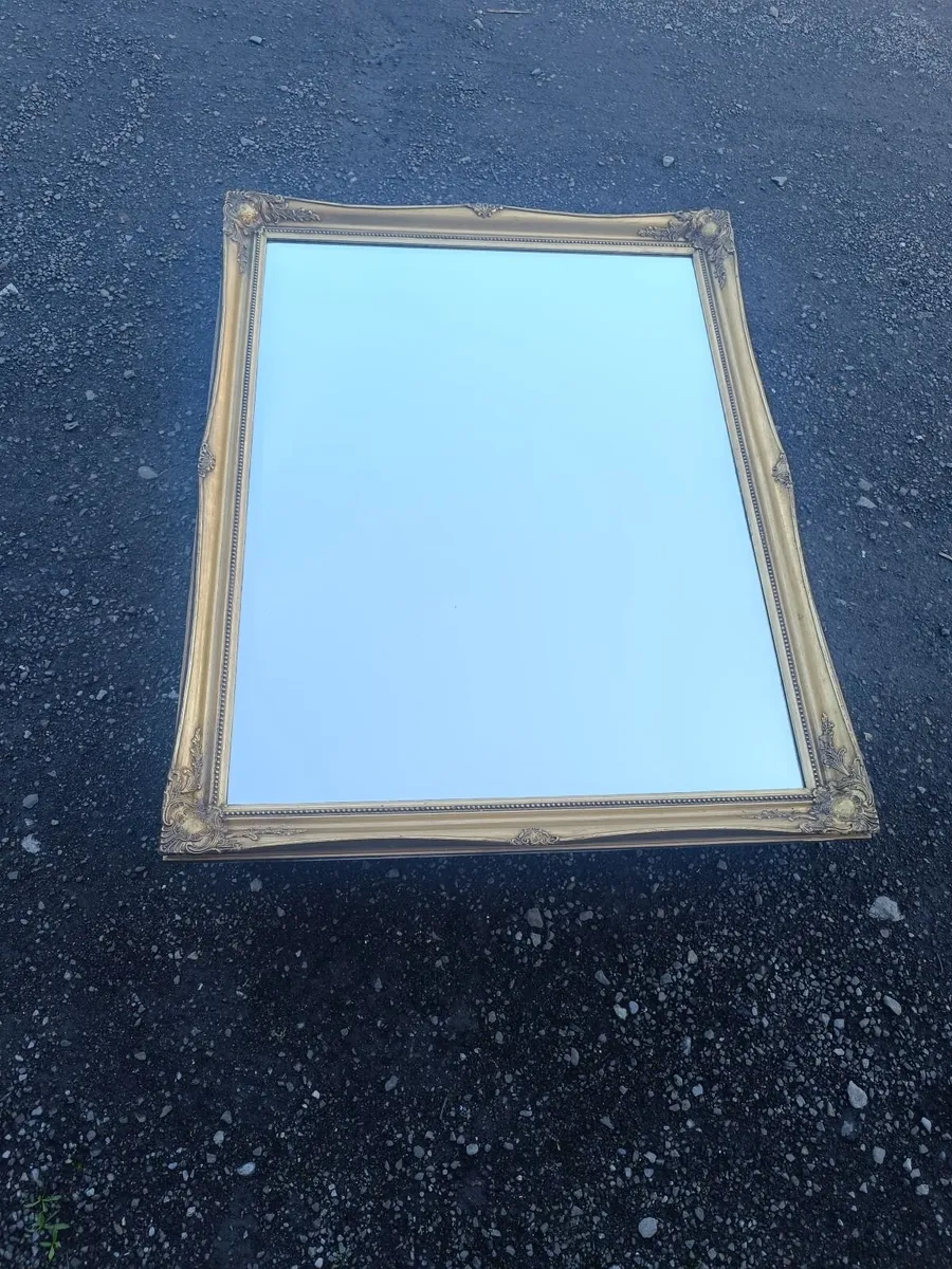 Large vintage mirror - Image 1