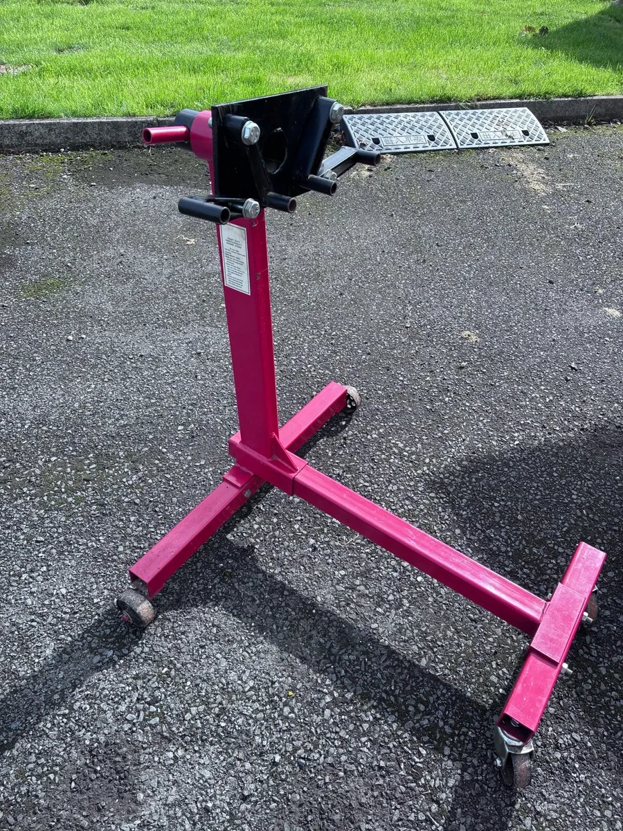 Heavy duty Engine crane hoist with stand - Image 2