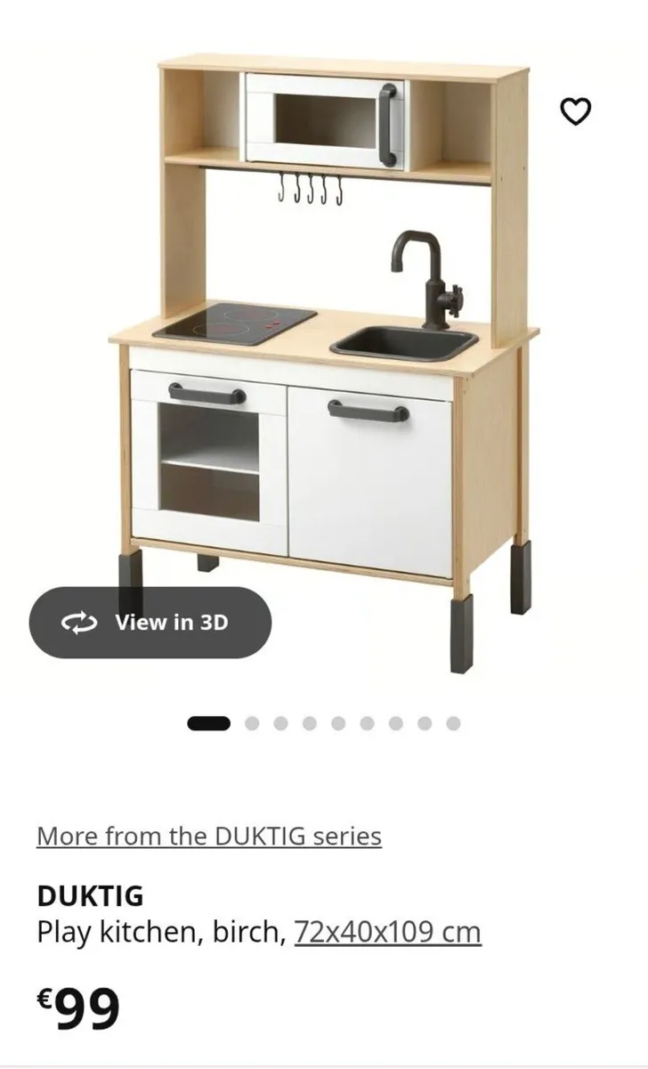 Quality Wooden Kids Play kitchen - Image 3