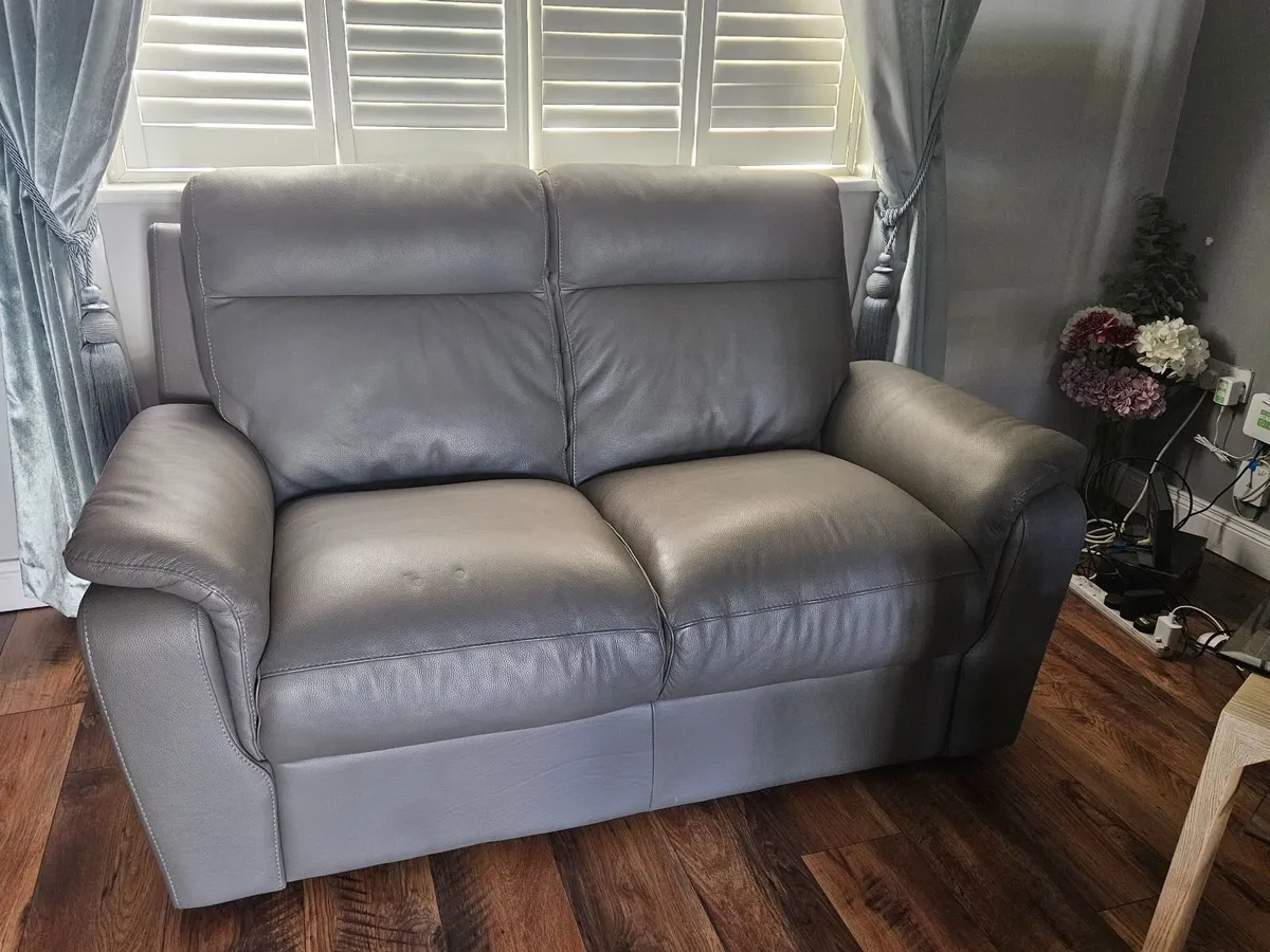 Leather Couch  2 seater - Image 1