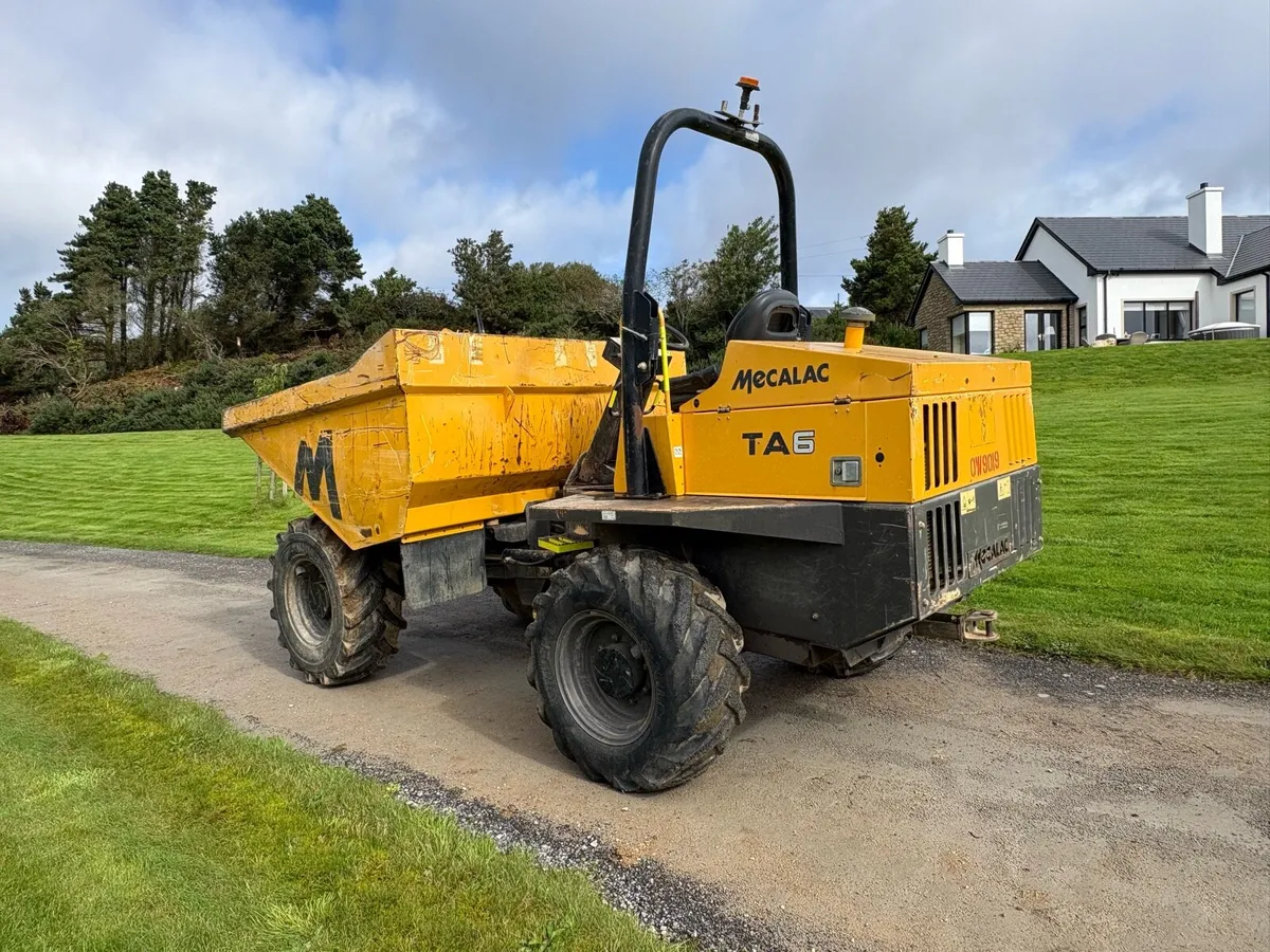 2018 MECALAC 6 tonne dumper - Image 3