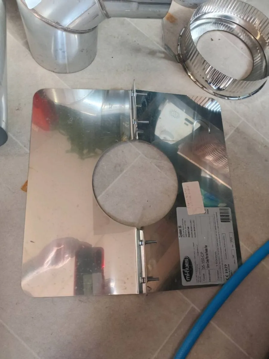 Stainless steel stove flue fittings - Image 2