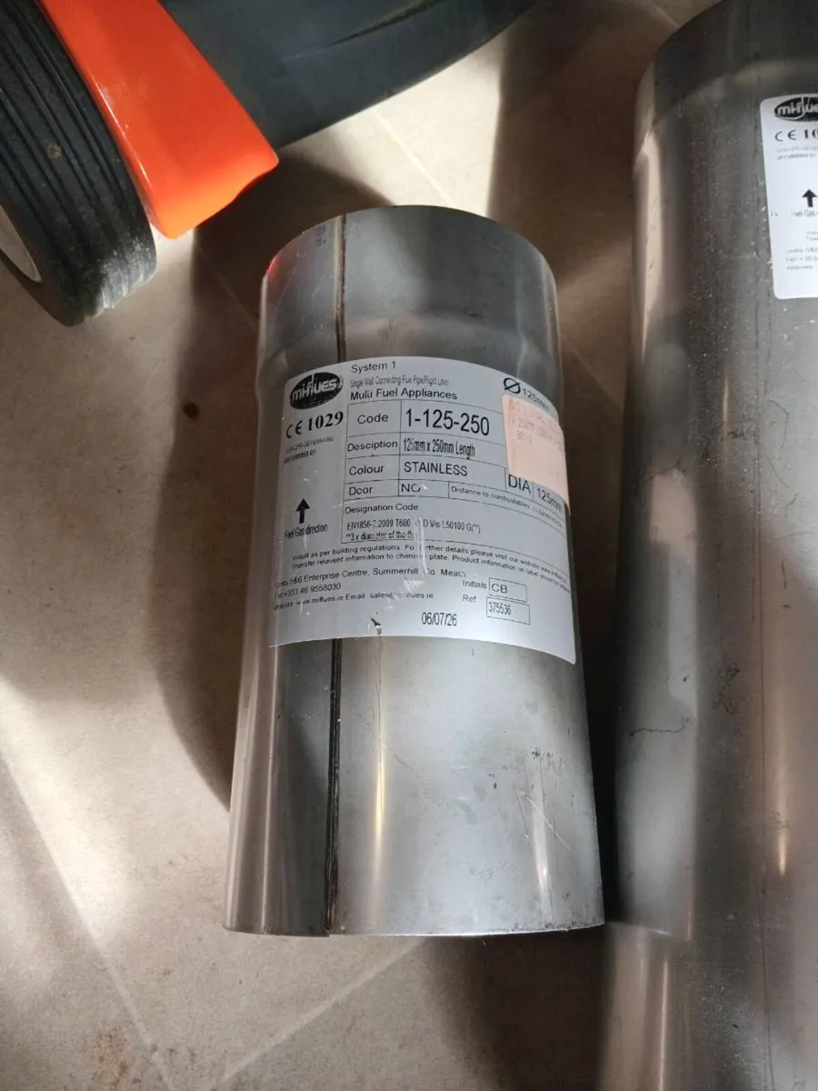 Stainless steel stove flue fittings - Image 3