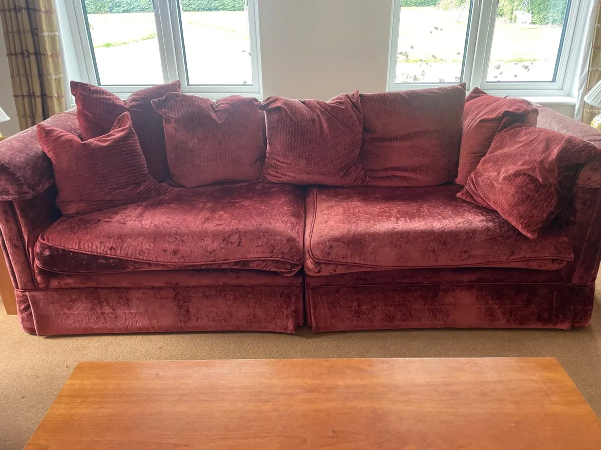 Couch x 2, 4 & tables. - Image 1