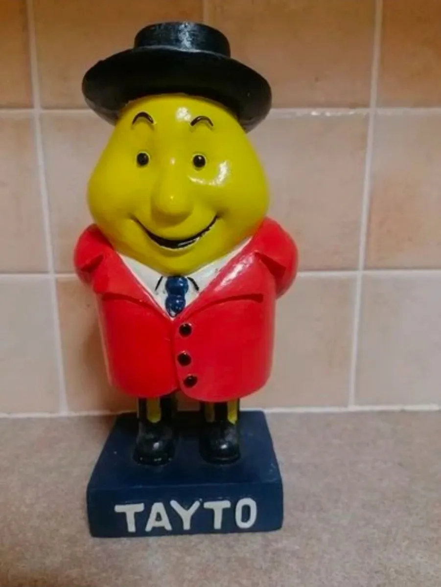 Hand Painted Mr Tayto Figurine Irish Favourite - Image 1
