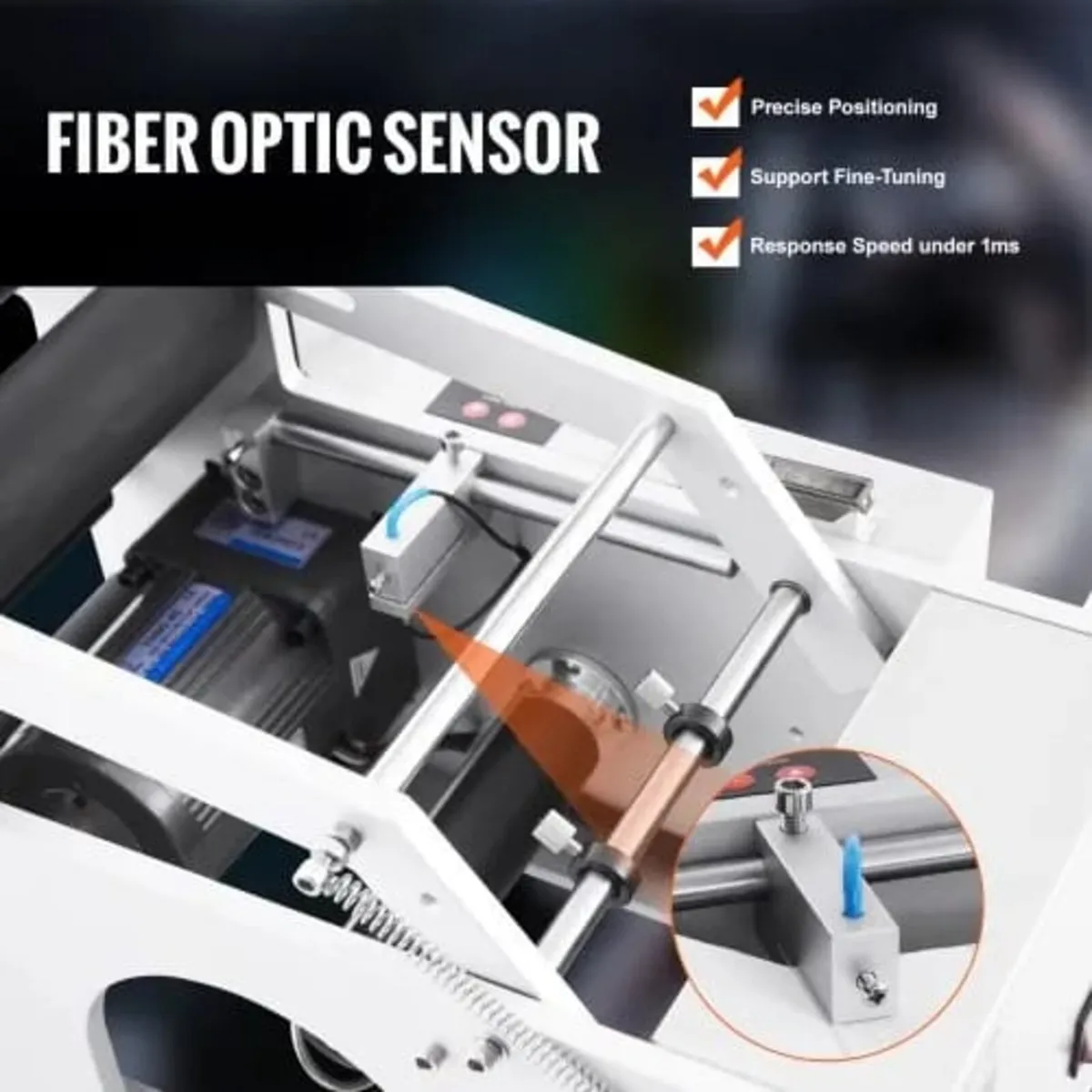 Semi-Automatic Round Labeling Machine, 20-50pcs/mi - Image 4