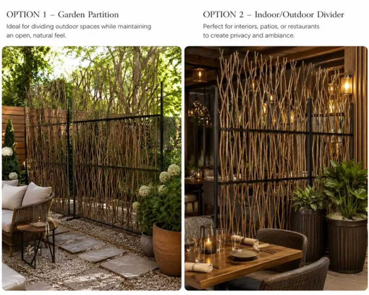 Screen Dividers for Inside or Out