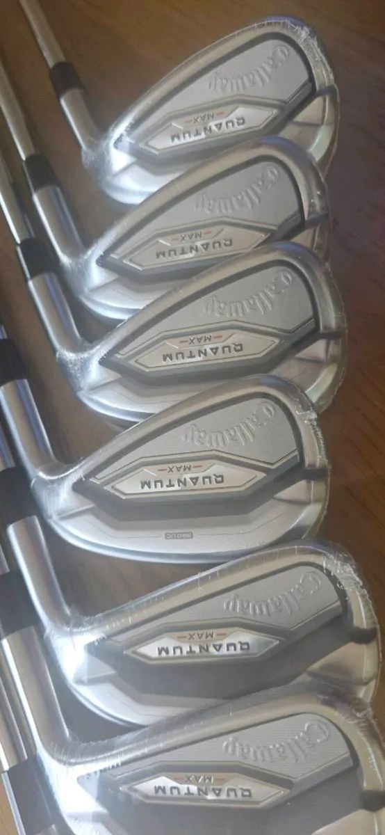 New callaway Quantum irons - Image 1