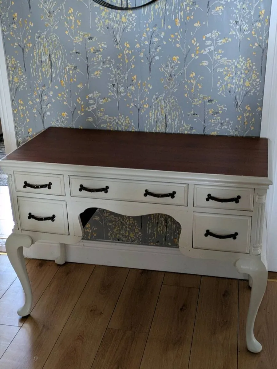 Desk, vintage, french provincial style - Image 2