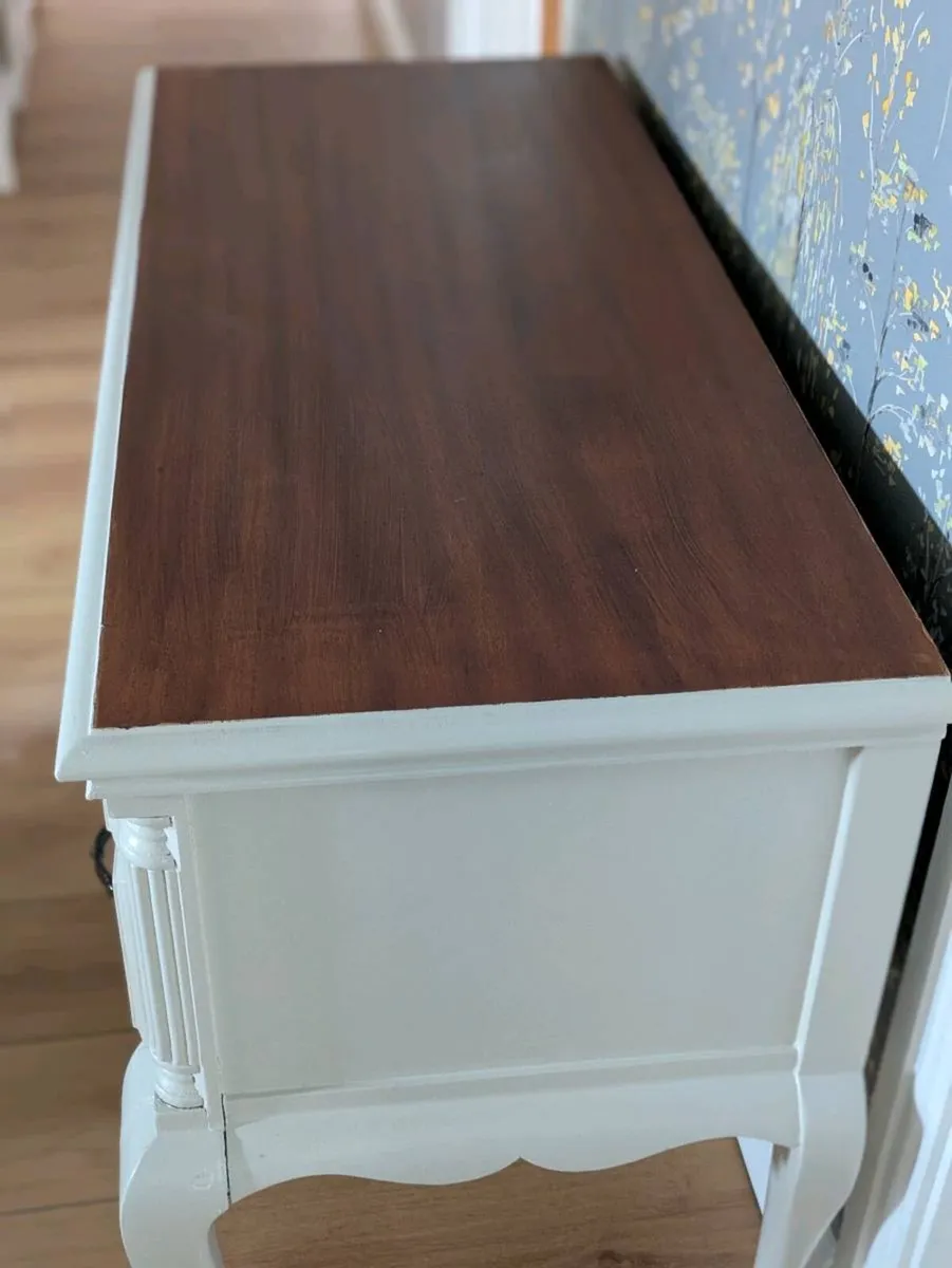 Desk, vintage, french provincial style - Image 3