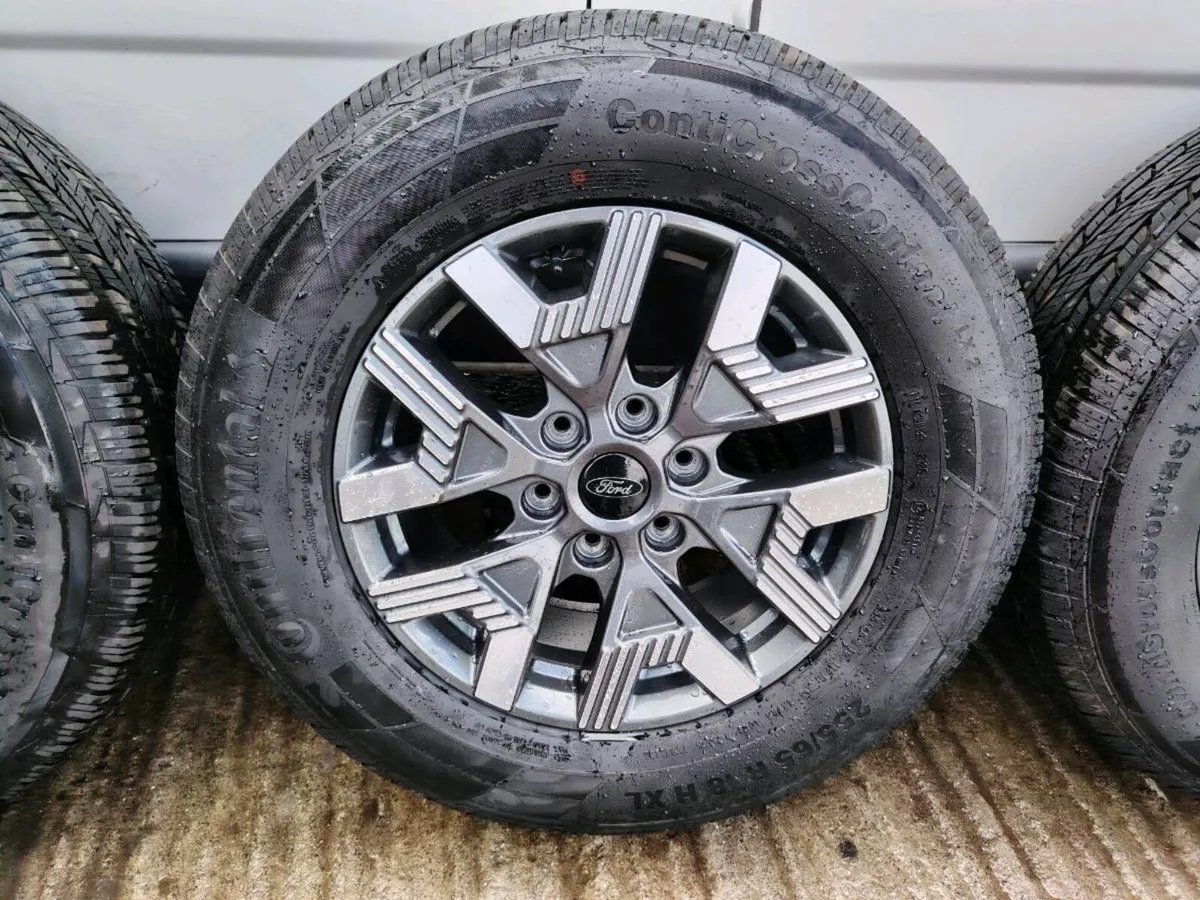 18" Ford Ranger alloy, new Continental tyres - Image 3