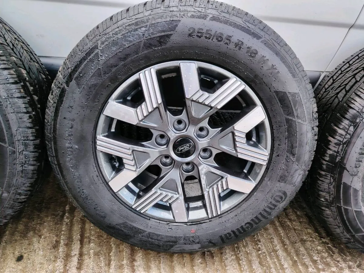 18" Ford Ranger alloy, new Continental tyres - Image 4