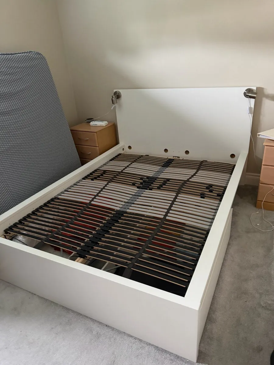 Ikea malm double bed - Image 2