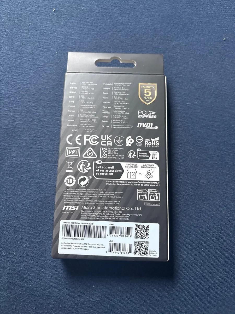 Spatium M461 2TB SSD, Unopened - Image 3