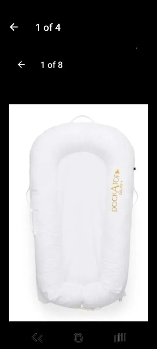 Dockatot dock prestige White baby nest - Image 3